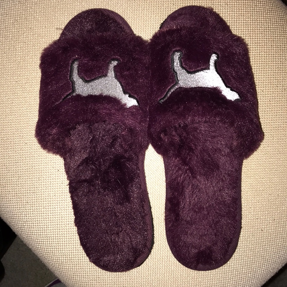 Pink slides (burgundy)